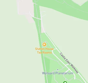 map for Wynyard Woodland Park Gift Shop & Tea Rooms