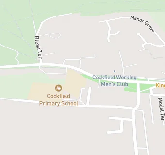 map for Cockfield Primary School