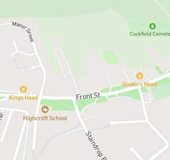 map for Cockfield General Store