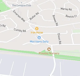 map for Morrisons Daily