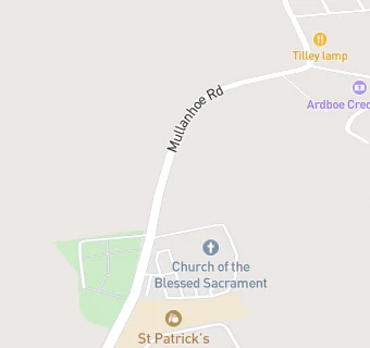 map for St Patrick's Primary School, Ardboe