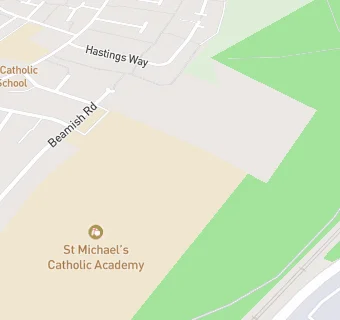 map for St Michael's Catholic Academy