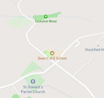 map for Dean CofE School