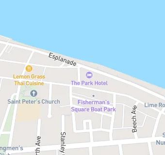 map for Fish and Chips at Fishermans Square