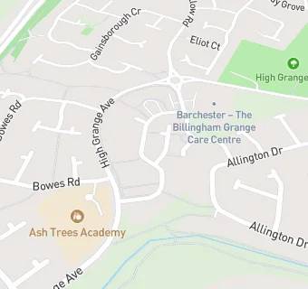 map for High Grange Takeaway