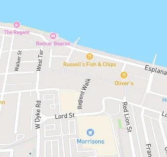 map for Greggs