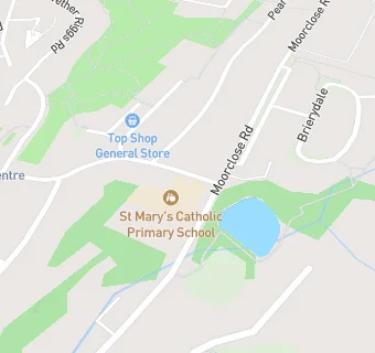 map for St Mary's Catholic Primary School