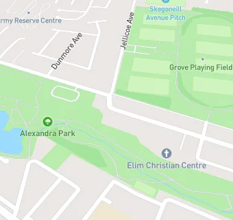 map for Alexandra Park Town House