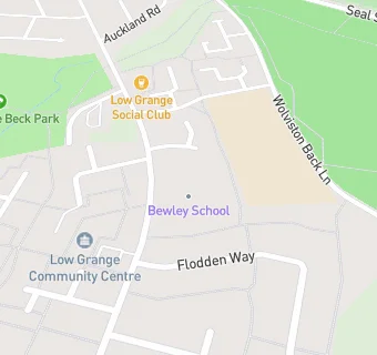 map for Bewley Primary School