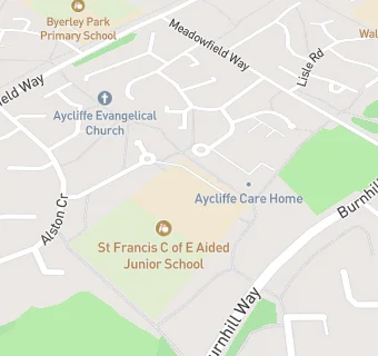 map for St Francis CofE (Aided) Junior School