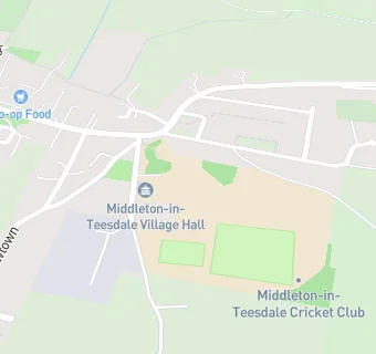 map for Middleton-in-Teesdale Nursery and Primary School