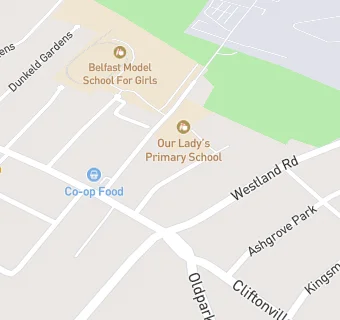 map for Deanby Centre (Special School)