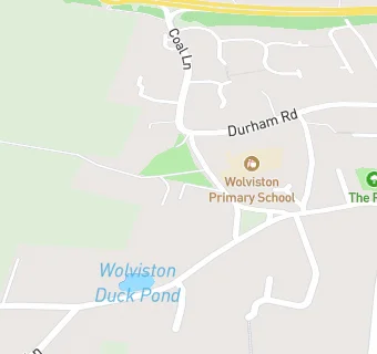 map for Wolviston Primary School