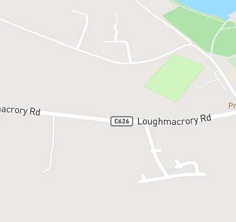 map for The Lough Chippy