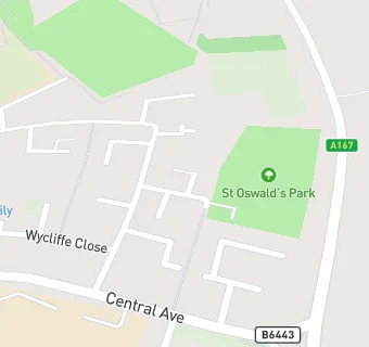 map for St Oswalds Pre-School Learning Centre