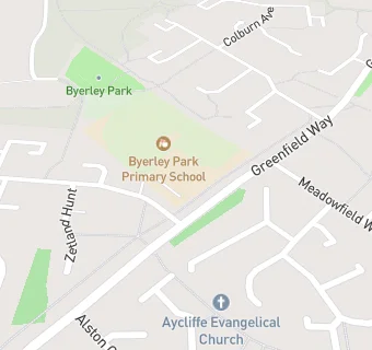 map for Byerley Park Primary School