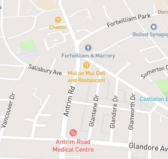 map for Fortwilliam Pharmacy