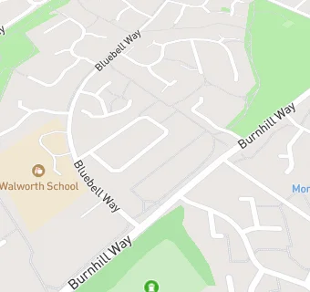 map for Bluebell Close Community Centre