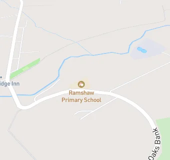 map for Ramshaw Primary School