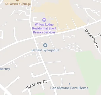 map for Northern Ireland Hospice