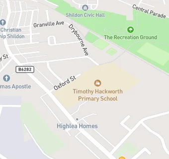 map for Timothy Hackworth Primary School