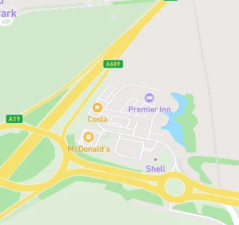 map for Premier Inn