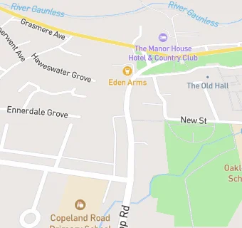 map for The Eden Arms