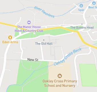 map for Oakley Cross Primary School