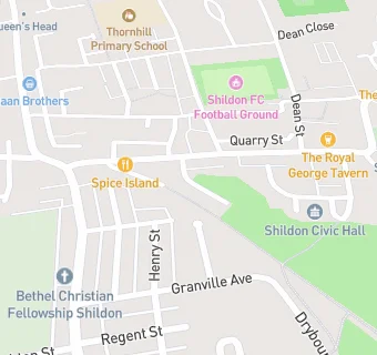 map for Burke Street Surgery