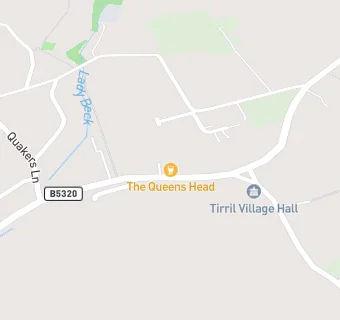 map for The Queens Head