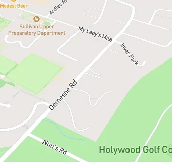 map for DM Golf catering