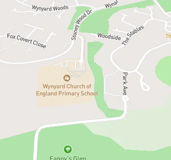 map for Wynyard Church of England Primary School