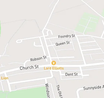 map for Hallgarth Surgery