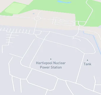 map for EQUANS EDF Hartlepool