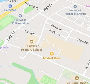 map for PRIORY COLLEGE