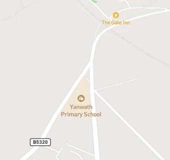 map for Yanwath Primary School