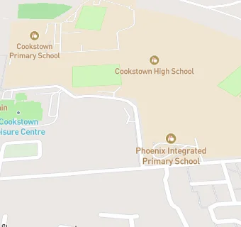 map for Sperrinview Special School (Cookstown)