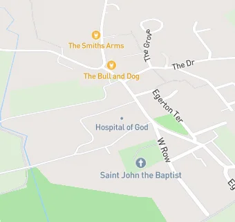 map for Hospital of God