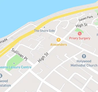 map for Alexander's