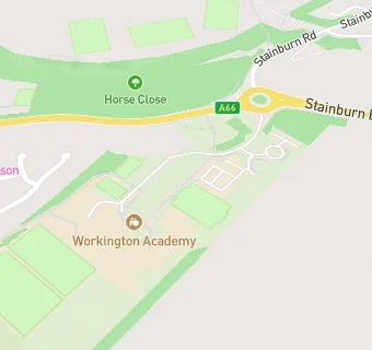 map for Stainburn School and Science College