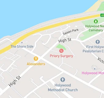 map for Holywood Fryer