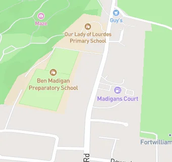 map for Ben Madigan Prep School & Day Nursery