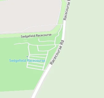 map for Sedgefield Racecourse