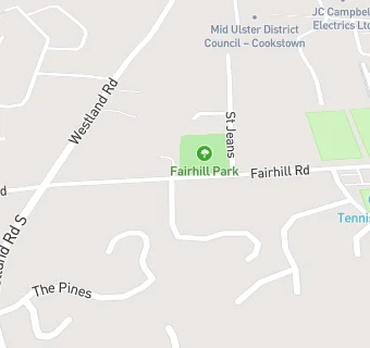 map for Fairfields Care Centre