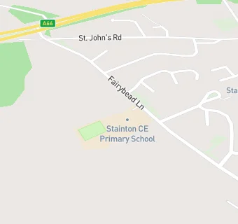 map for Stainton CofE Primary School