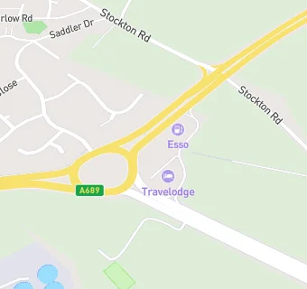 map for Sedgefield Service Station