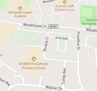 map for St Wilfrid's RC Primary School