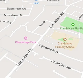 map for St Andrew's Presbyterian Church