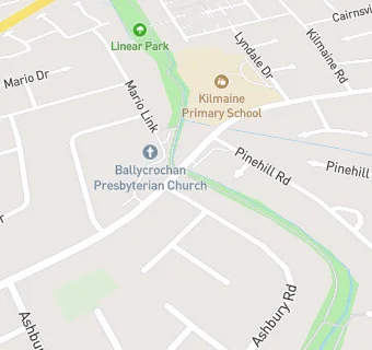 map for BALLYCROCHAN PRESBY CHURCH PLAYGROUP