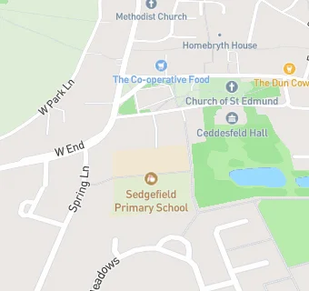 map for Sedgefield Out of School Fun Club